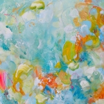 Frozen flowers and hints of gold