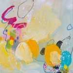 Pink swirl and a splash of sunlight - 002