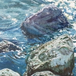 Water on the rocks
