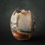 Saggar vaas, gebroken hals