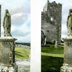 Stereo acryl schilderijen 'Rock of Cashel'