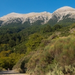 Berglandschap Peloponnesos