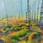 Boslandschappen in de Rhön (D), pendant nr. 2.