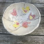 Vogelzang in het water