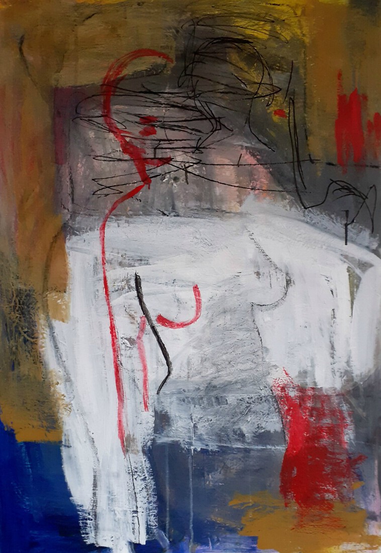 Abstract vrouw