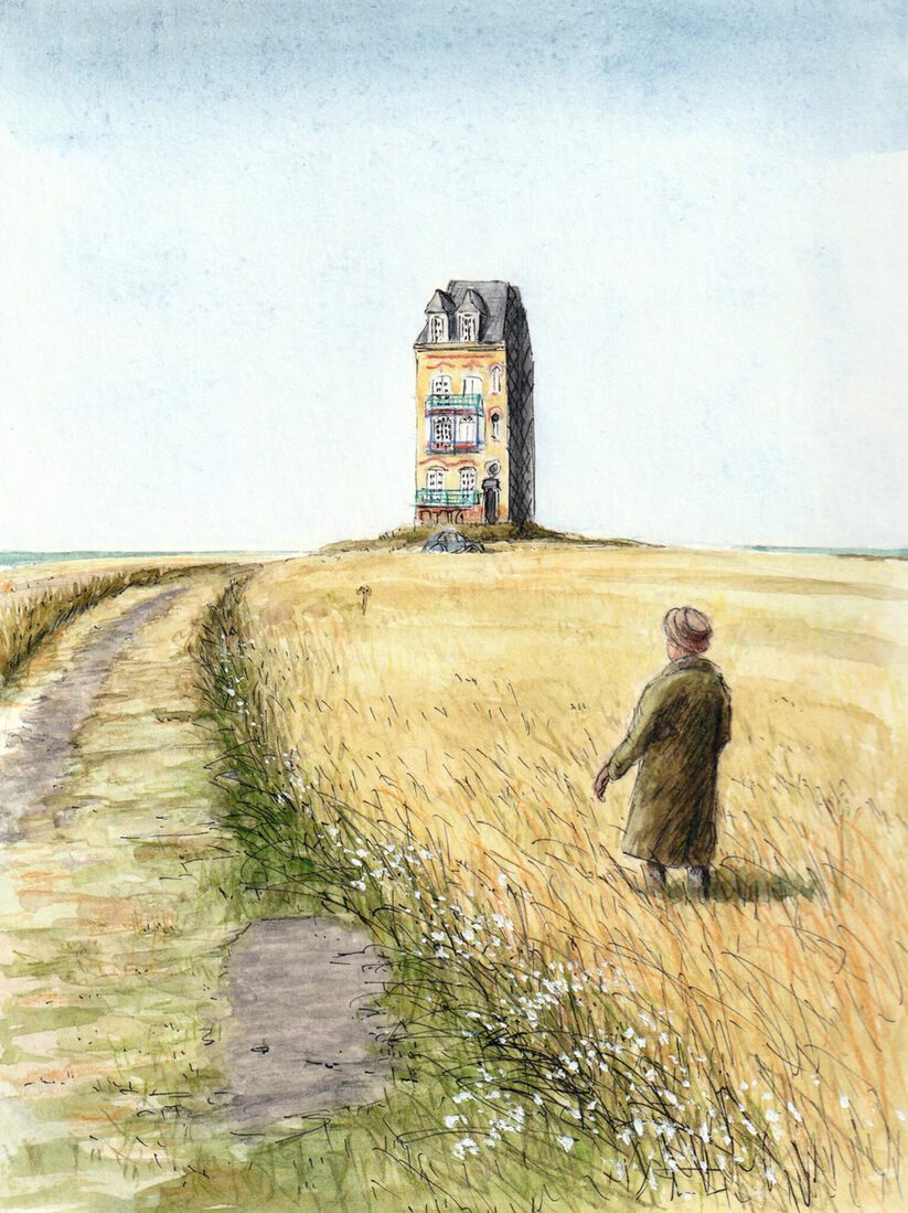 Ver van de stad