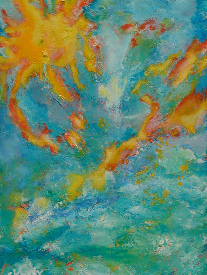 The sun takes a holiday