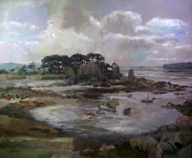 Zilverlicht op Porz Hir