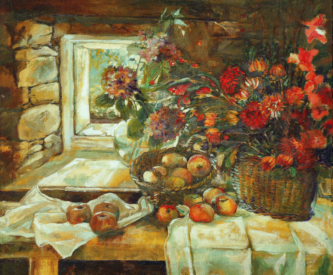 Binnenvallend herfstlicht.