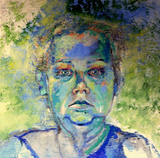 ZELFPORTRET zonder bril