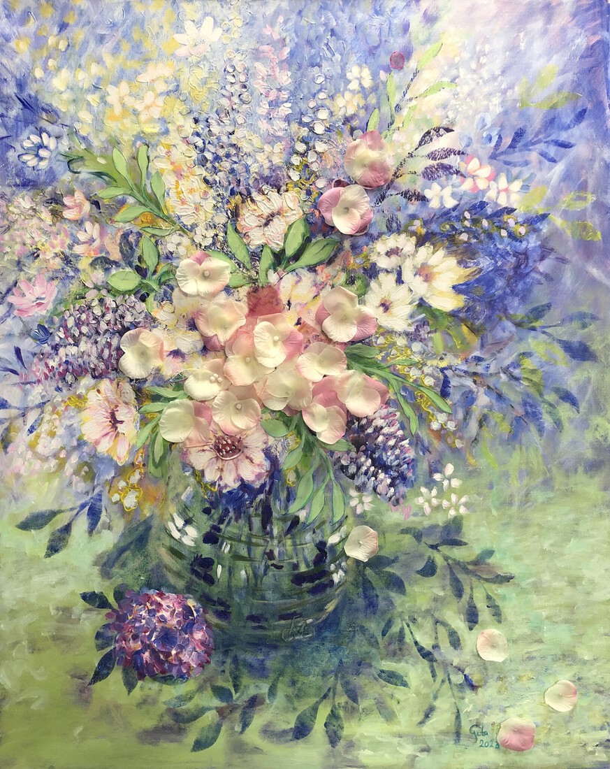 Vase with flowers II