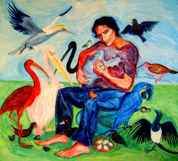 Playing for the birds