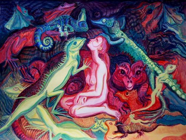 amongst the terrible lizards