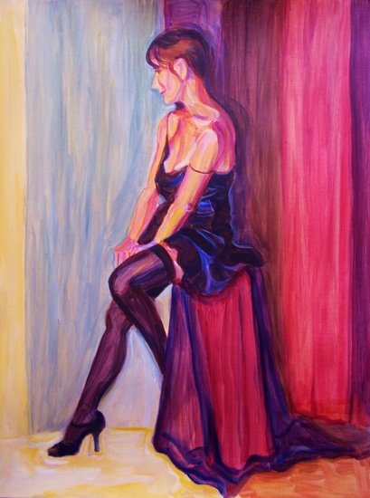 The woman in the window