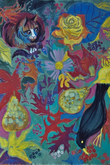 Cats in the autumn 3