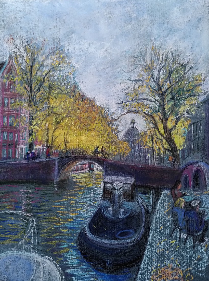 Autumn on the Brouwersgracht