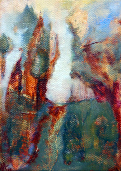 Landschap III;de open plek 2011