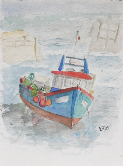 Fishing Boat in the South of England