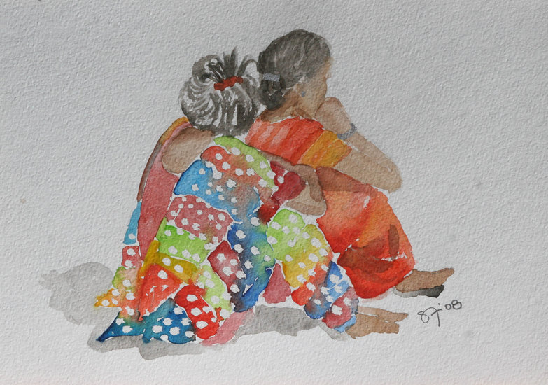 Two Women on the Beach