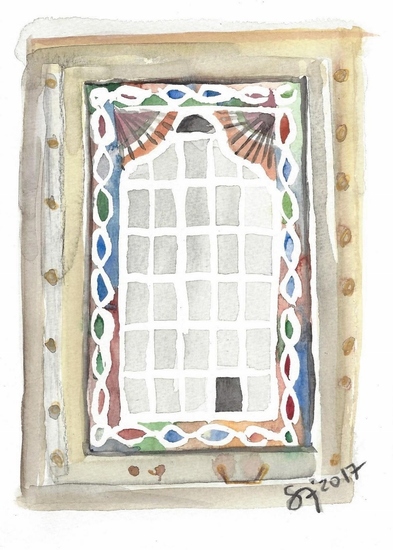 Mansion window in Iran