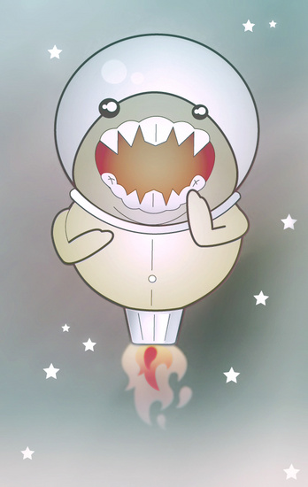 Intergalactische taferelen