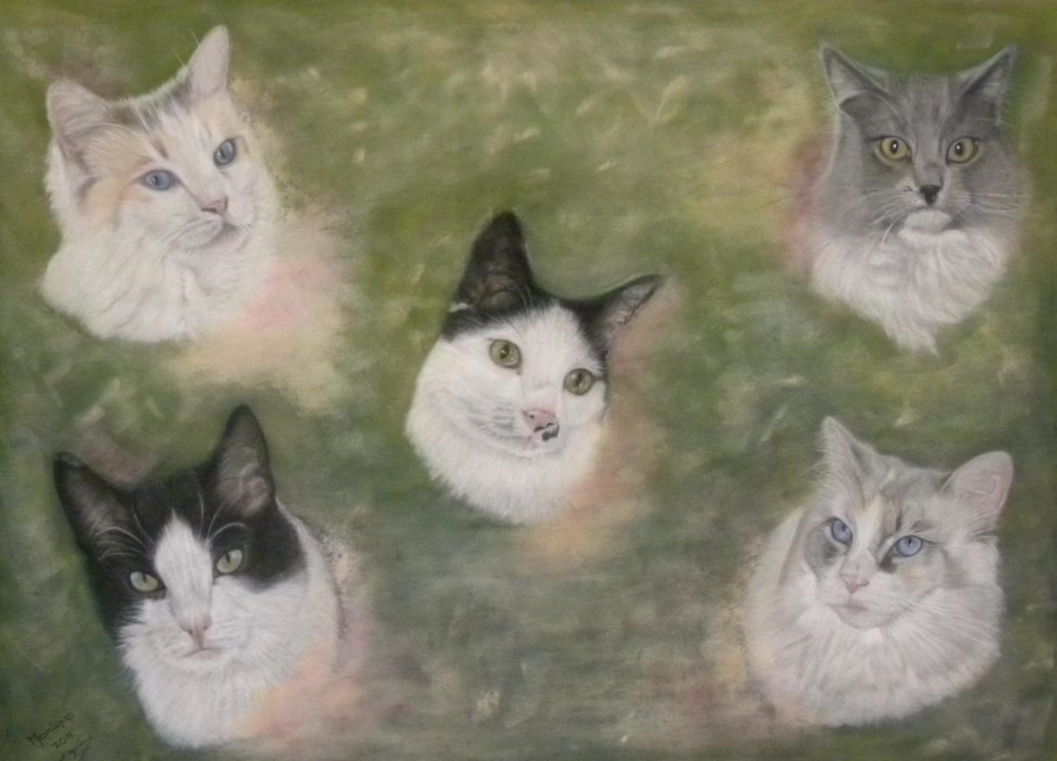 Ezra, Jesse, Lucia, Simon & Zarah