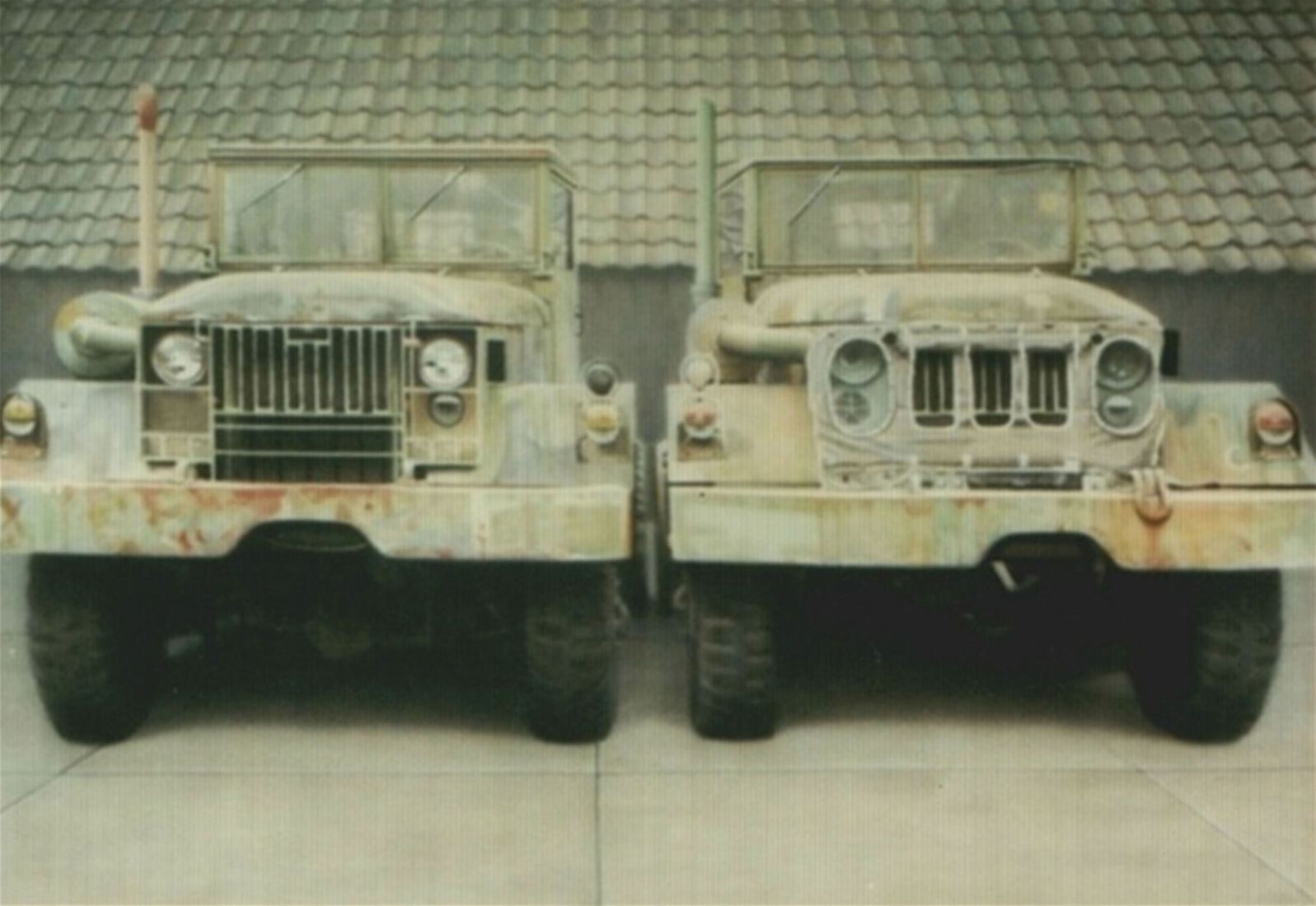Army trucks