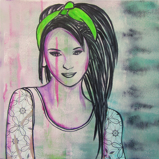 Stoere Meid met Haarband