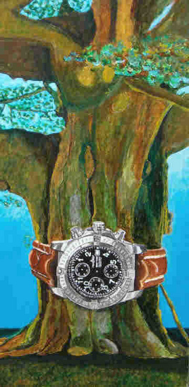 de tijd staat even stil