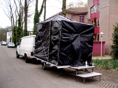 Outside Rijnvaan building