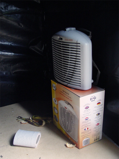 Day 2: New heater