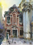 Watercolors done in Venice in 2007.