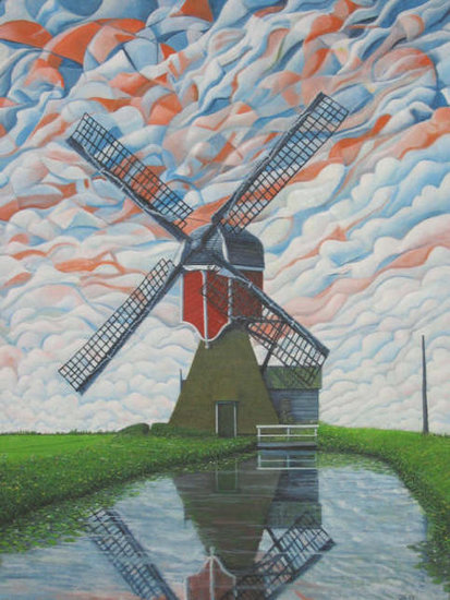 De Roodemolen (The redmill)