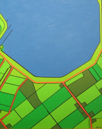 Polderstructuur rond het amstelmeer (NH) (Polderstructure around the Amstelmeer)