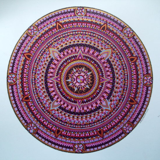 Mauve Geranium met Violet