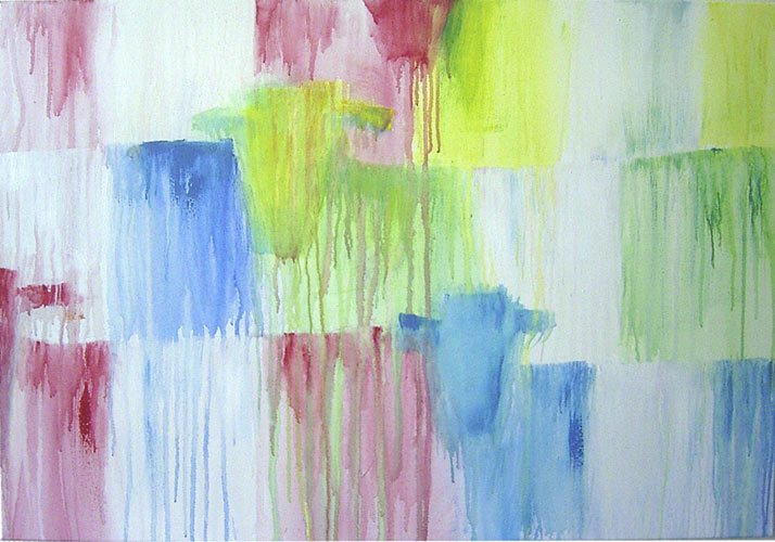 Lakenvelder koeien 3. 100 x 70 cm