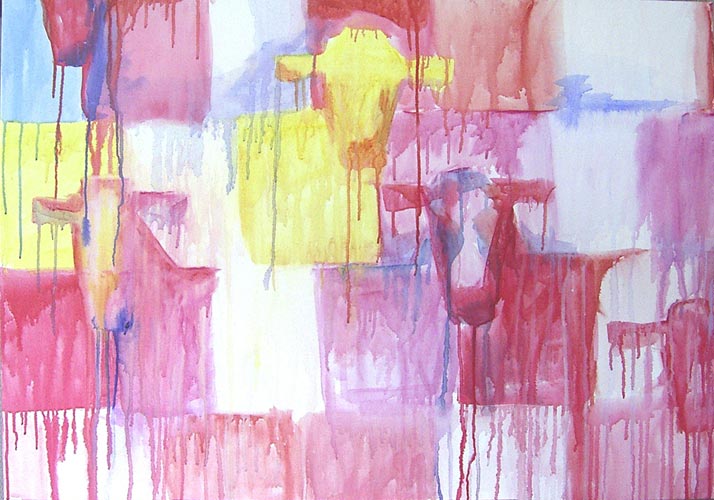 Lakenvelder koeien 4. 100 x 70 cm