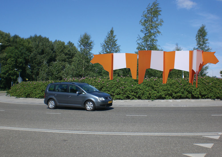 Zicht vanaf Polderdreef