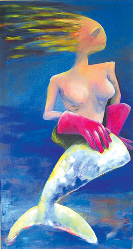 Pink Glove Mermaid