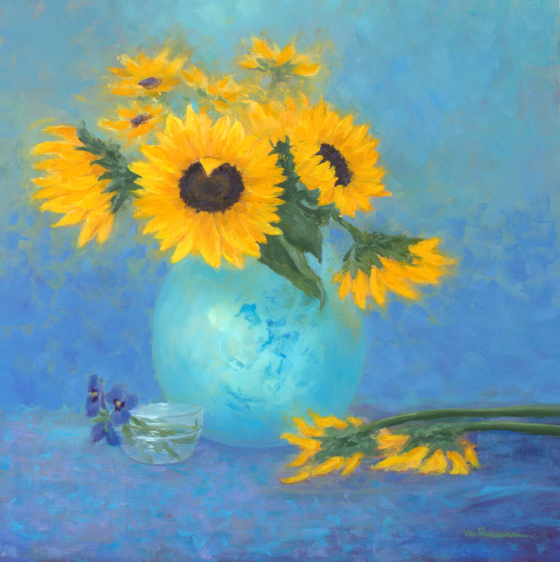 Zonnebloemen