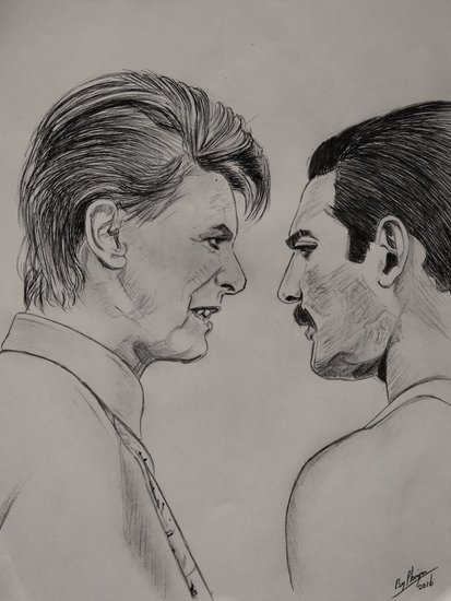 David Bowie and Freddy