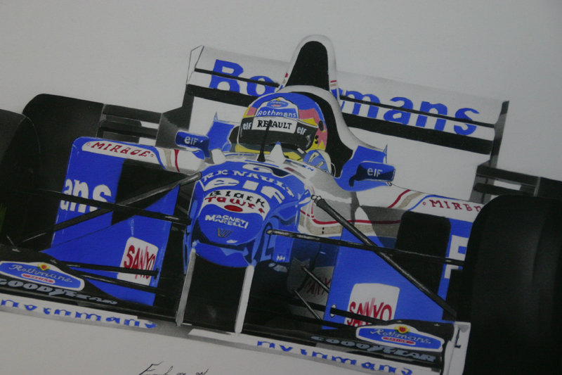 Formule 1 Art Airbrusch Detail