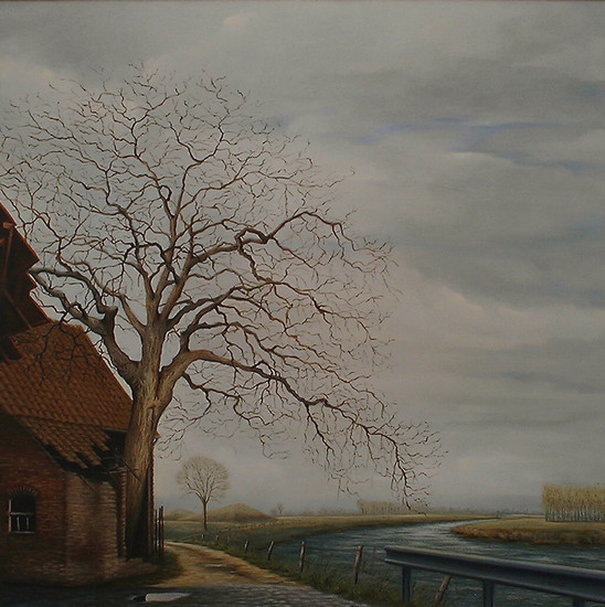 landschap aan de maas