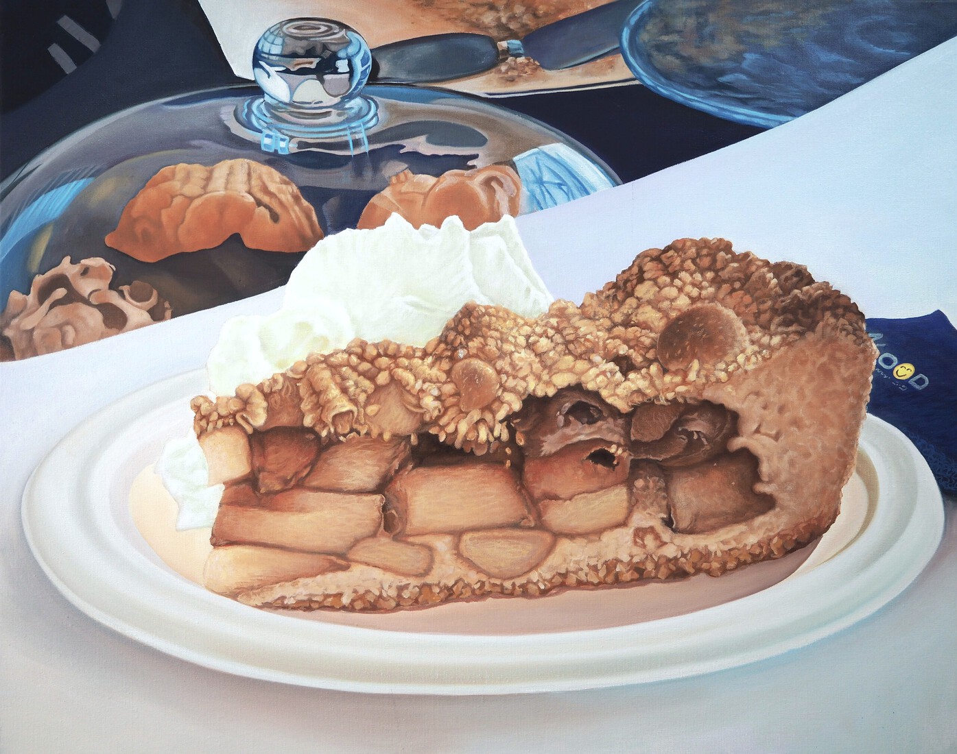 To judge a museum by the quality of its apple pie.