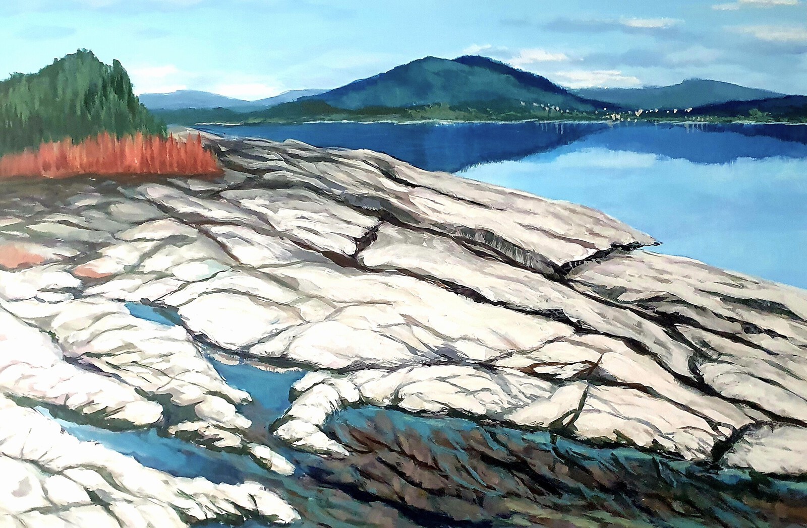 Noors fjordenlandschap