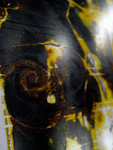 With the action of painting, concept of light and the photosensitive material, this work was born!