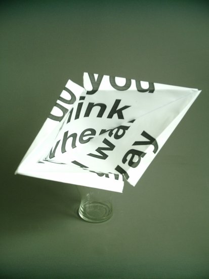 What do you think when you walk away