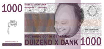 1000x Dankbiljet