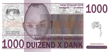 1000x Dankbiljet