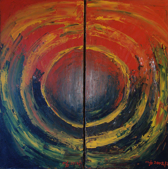 tweeluik/terug naar de kern